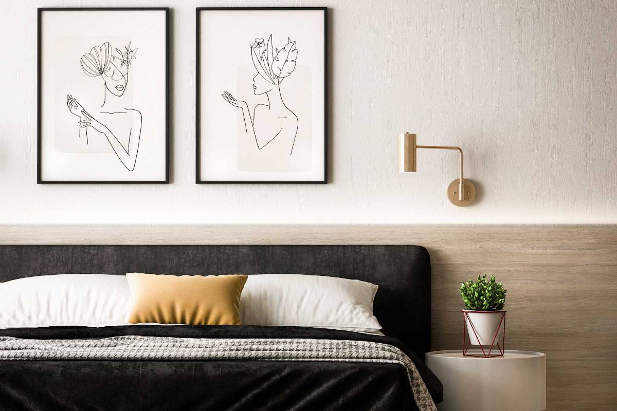 Slaapkameradvies interieur modern